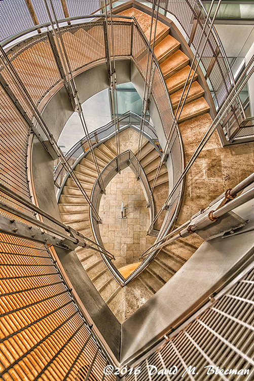 Modern Spiral Staircase | Architecture Photography